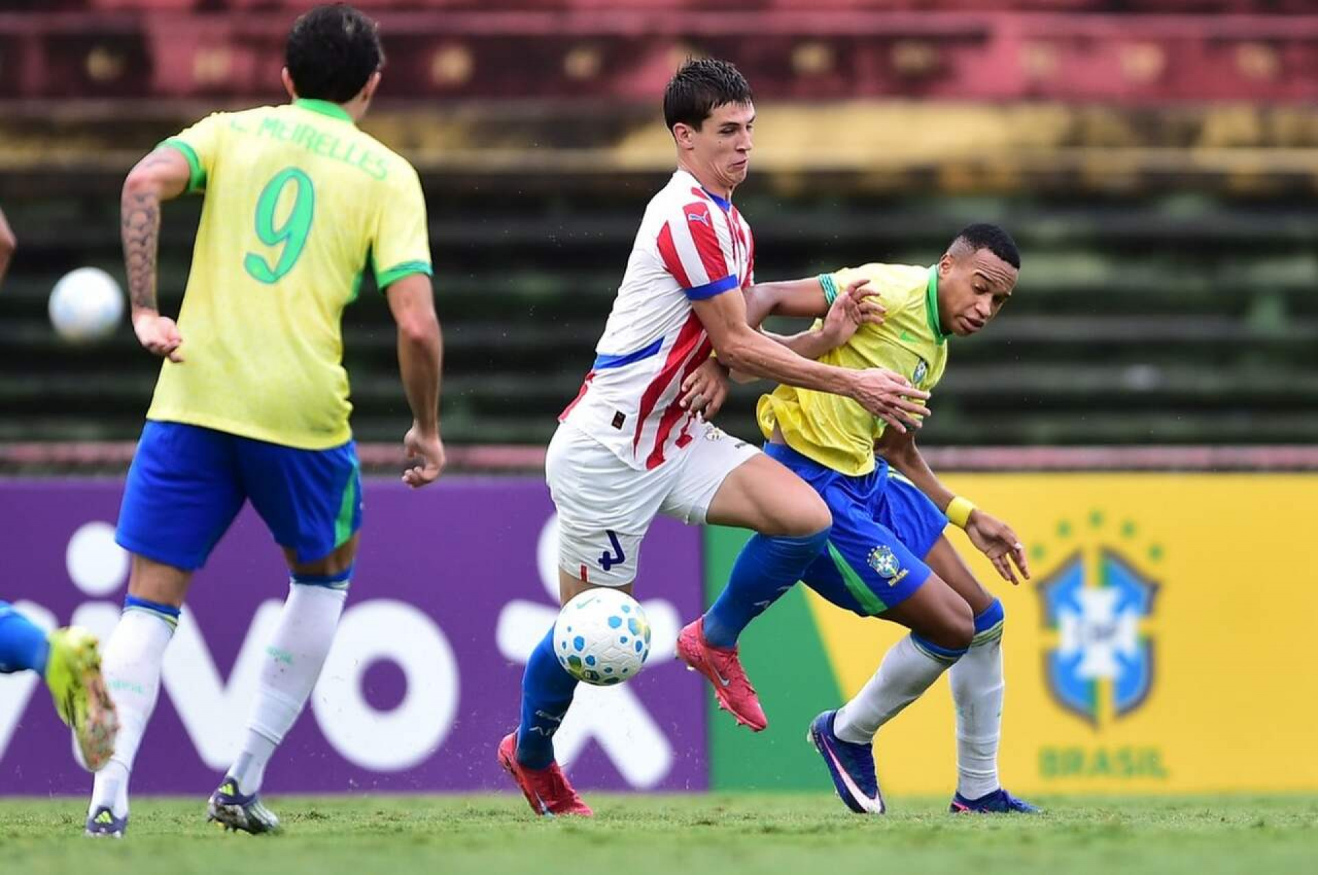 Com tr&ecirc;s gols de p&ecirc;nalti, Brasil Sub-20 vence o Paraguai Sub-20 novamente