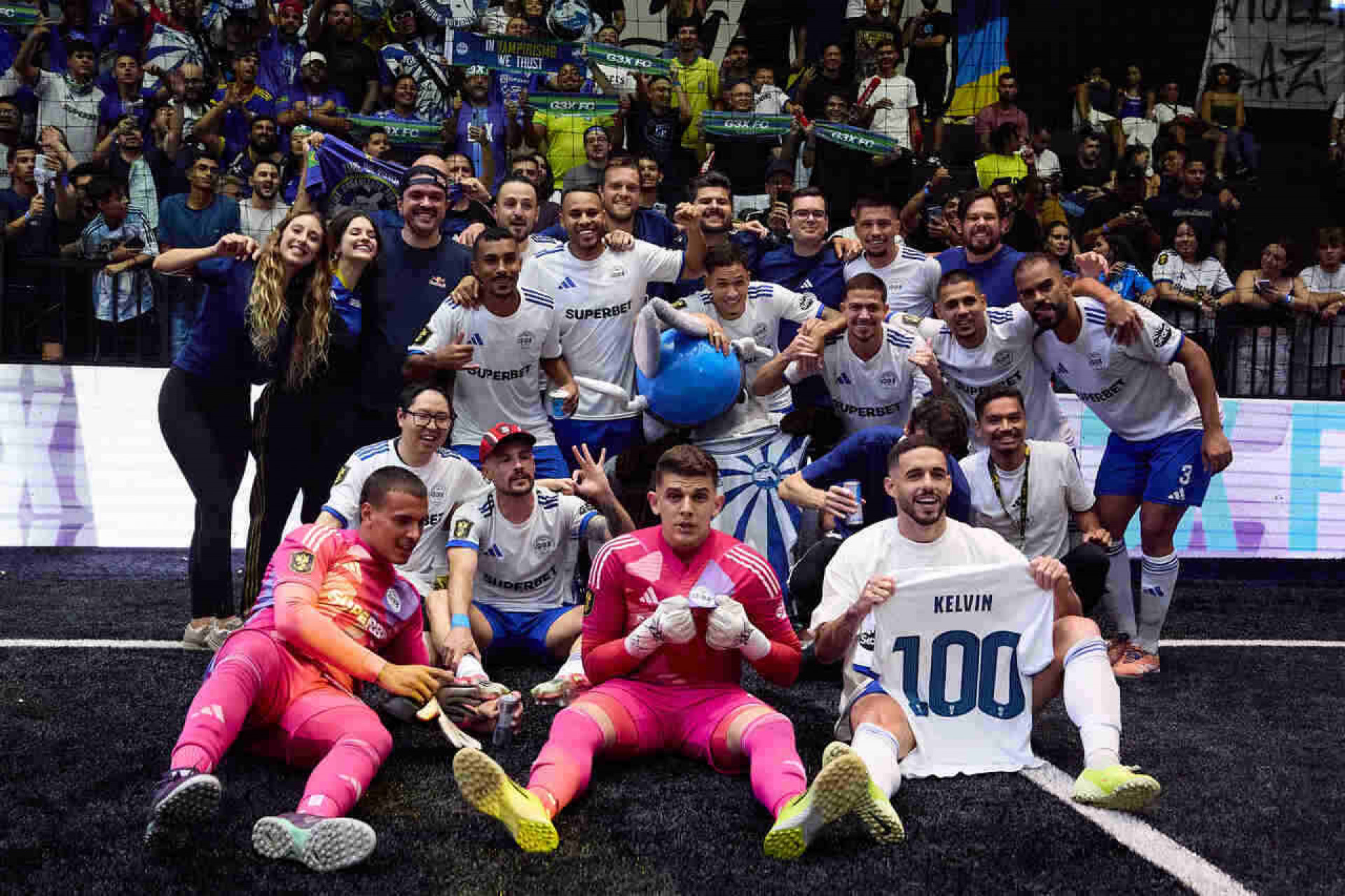 Com o cent&eacute;simo de Kelvin, G3X goleia a Furia na Kings League