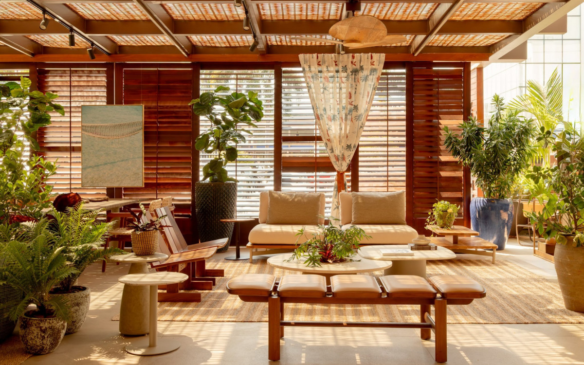 Exemplo de ambiente disponível para visitação no evento Lar, lugar de reconectar, também na Barra