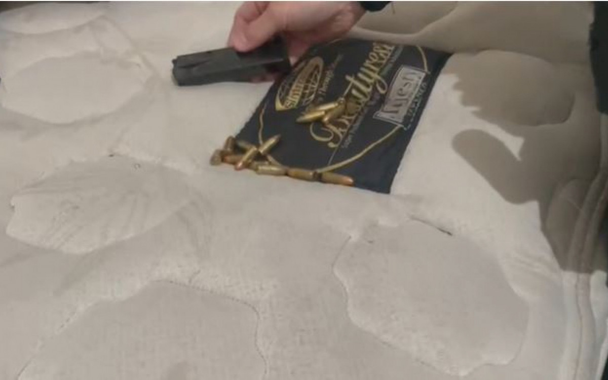 Munições apreendidas na casa de um dos suspeitos preso em flagrante - Divulgação