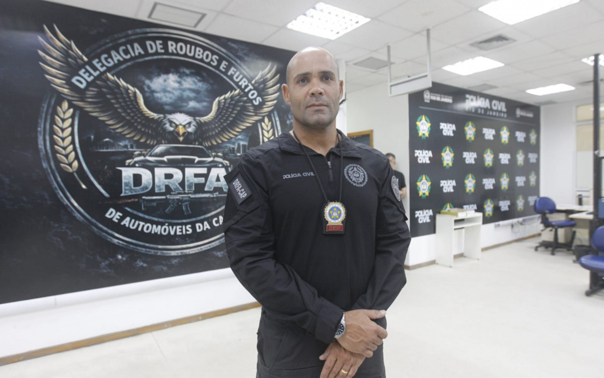 Delegado Luiz Otávio Franco, responsável pela investigação - Reginaldo Pimenta/Agência O DIA