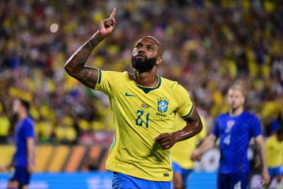 Igor Thiago comemora primeiro gol pela Seleção: 'Realização da minha vida'