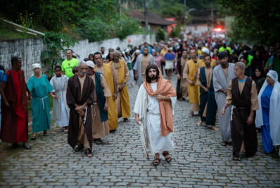 Encenações da Paixão de Cristo serão realizadas em Barra Mansa nesta sexta-feira