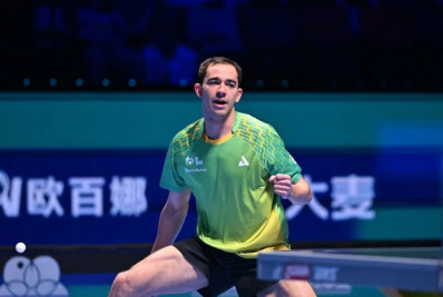 Hugo Calderano sofre, mas vence sueco e avança às oitavas da Copa do Mundo de Tênis de Mesa