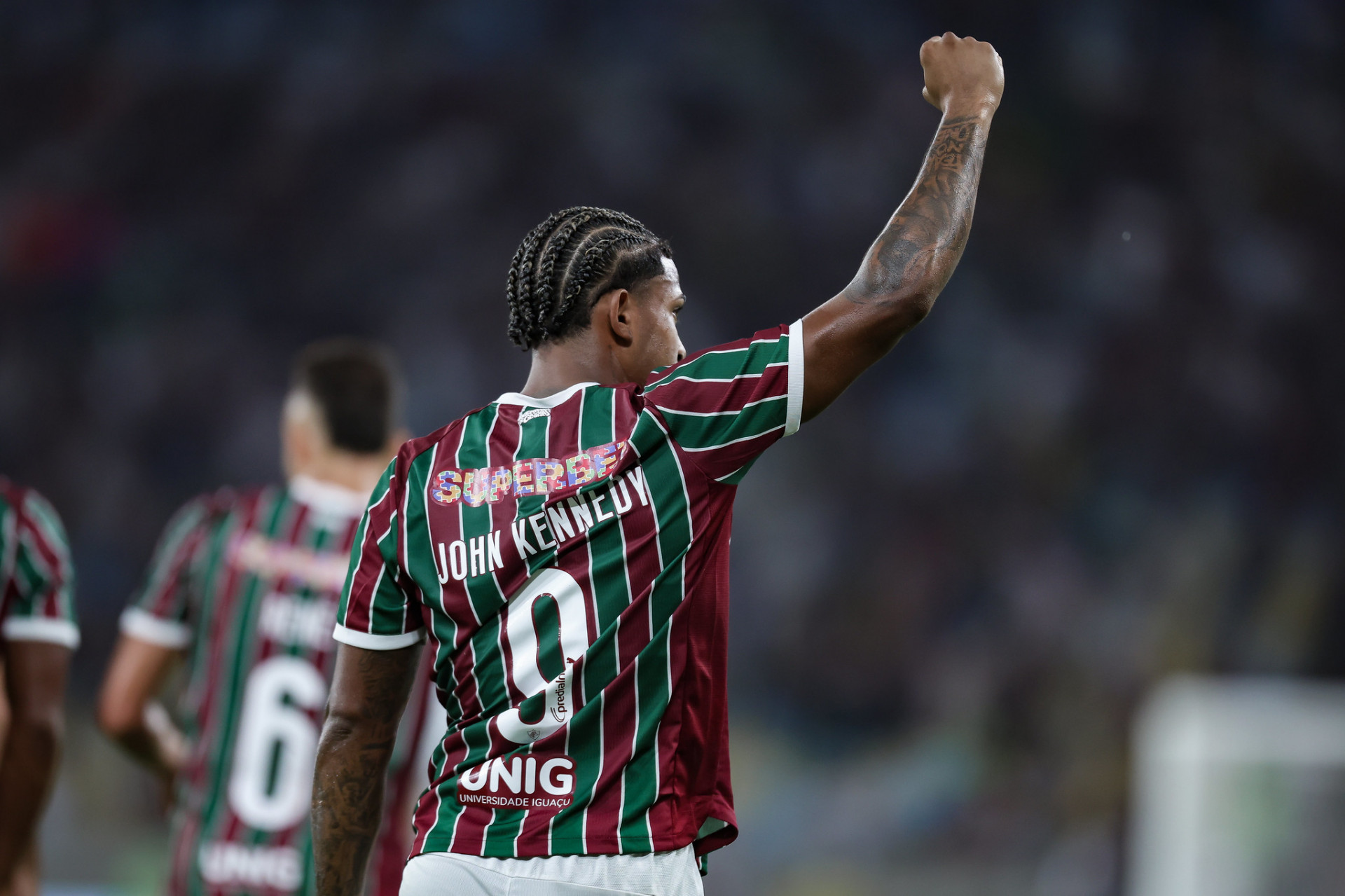John Kennedy marcou para o Fluminense contra o Corinthians - Marcelo Gonçalves/Fluminense FC
