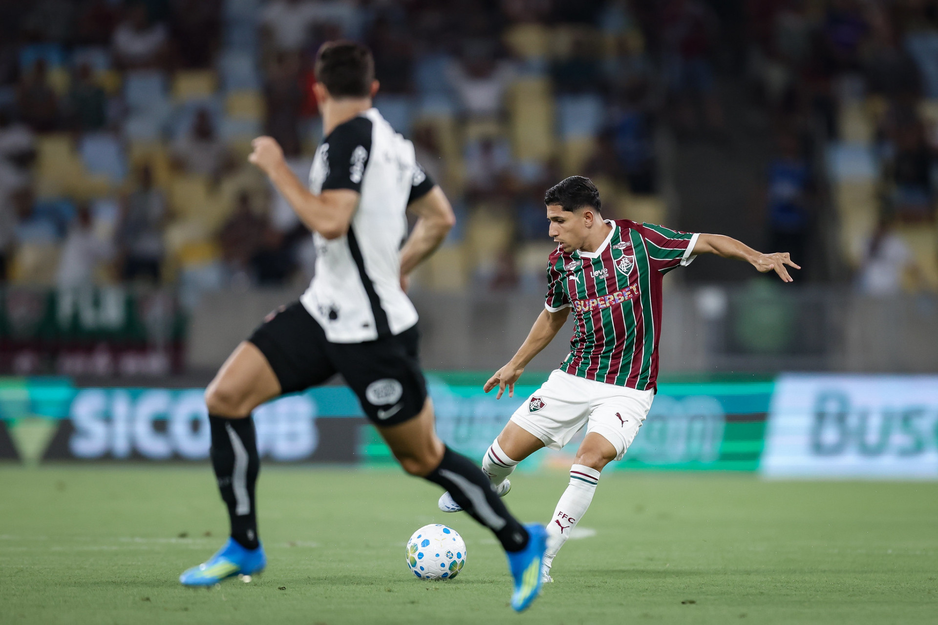 Fluminense enfrentou o Corinthians, no Maracanã, pela 9ª rodada do Brasileirão - Marcelo Gonçalves/Fluminense FC