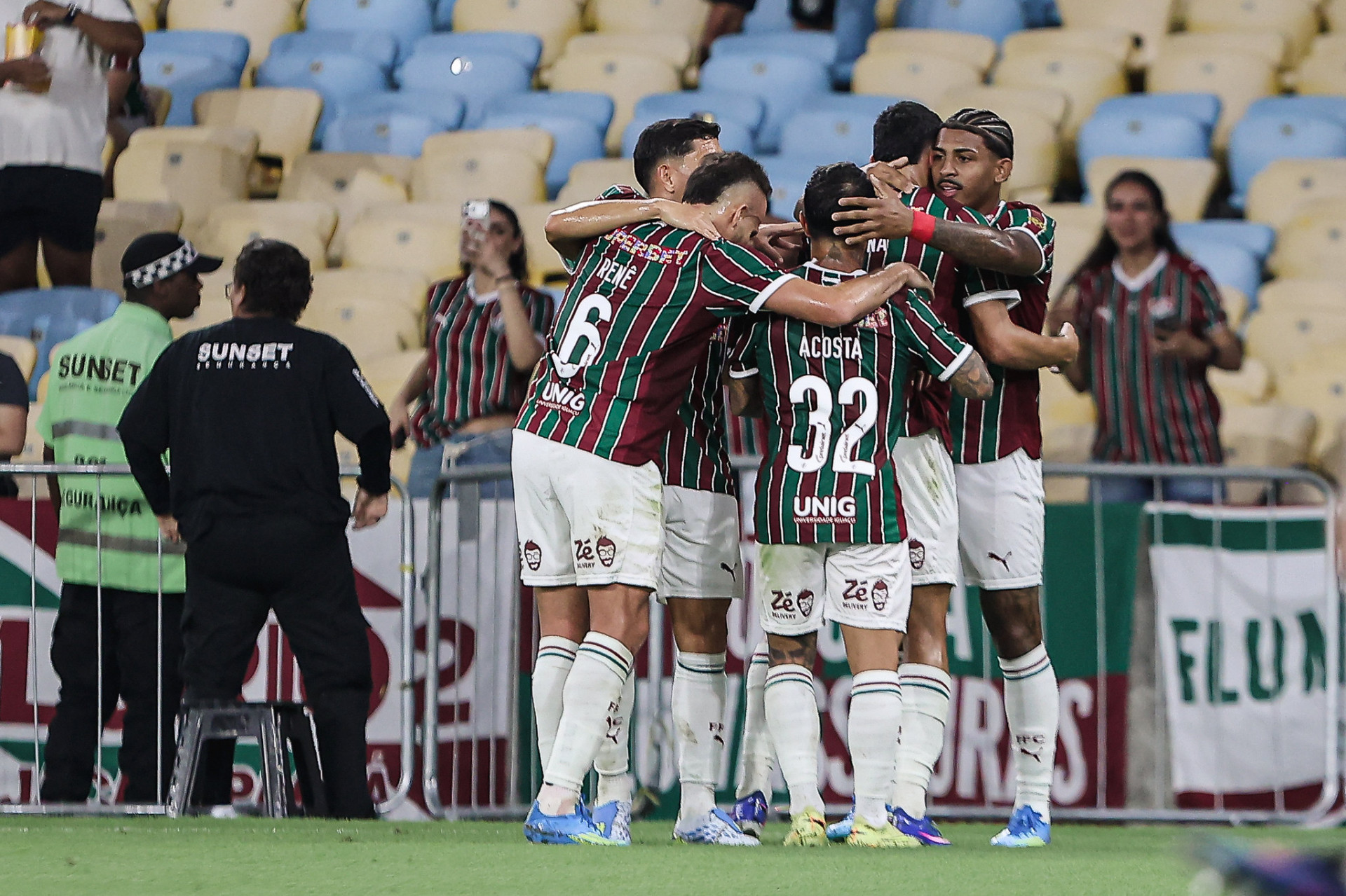 Fluminense enfrentou o Corinthians, no Maracanã, pela 9ª rodada do Brasileirão - Lucas Merçon / Fluminense FC