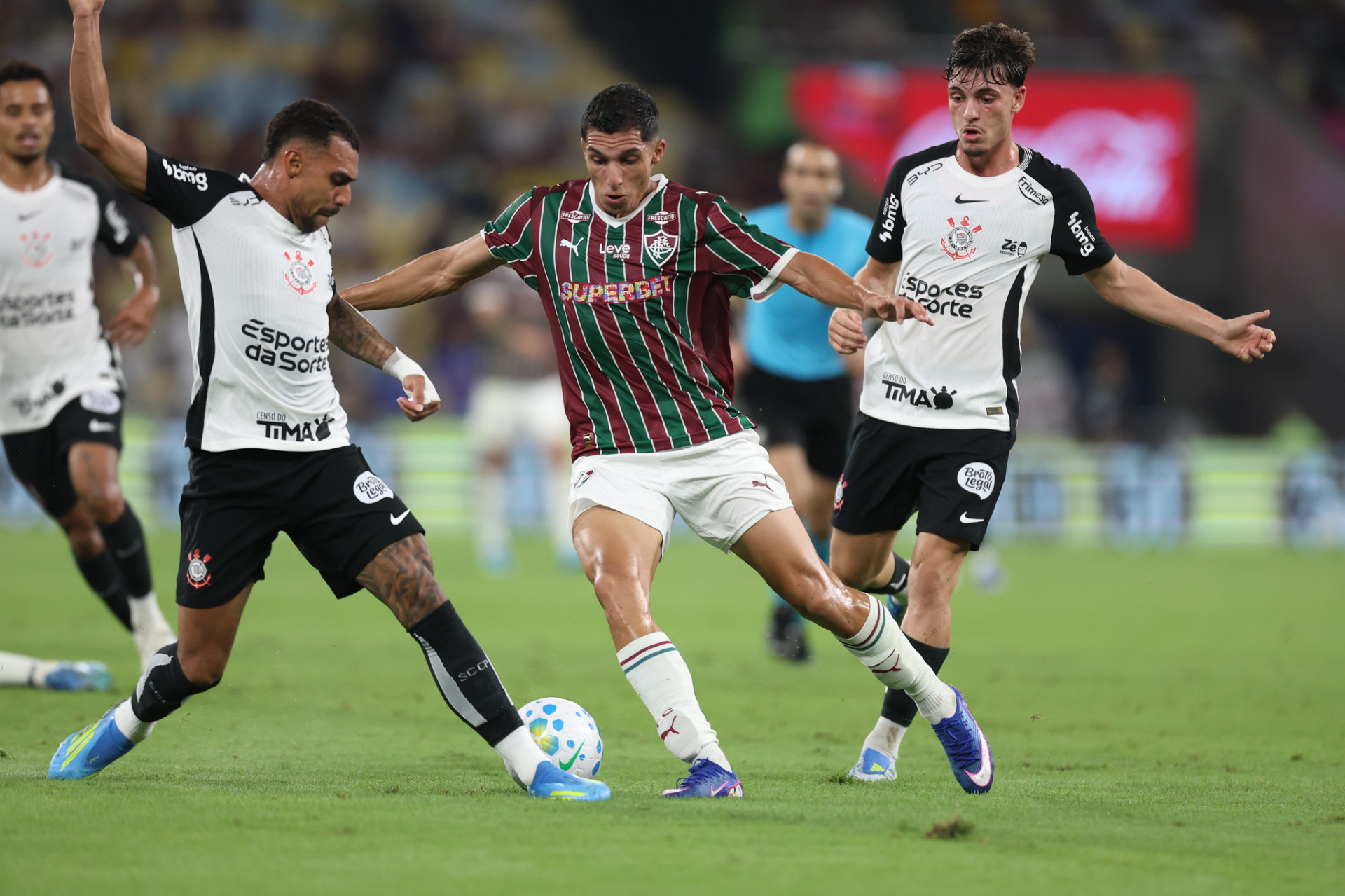 Fluminense enfrentou o Corinthians, no Maracanã, pela 9ª rodada do Brasileirão - Marcelo Gonçalves / Fluminense FC