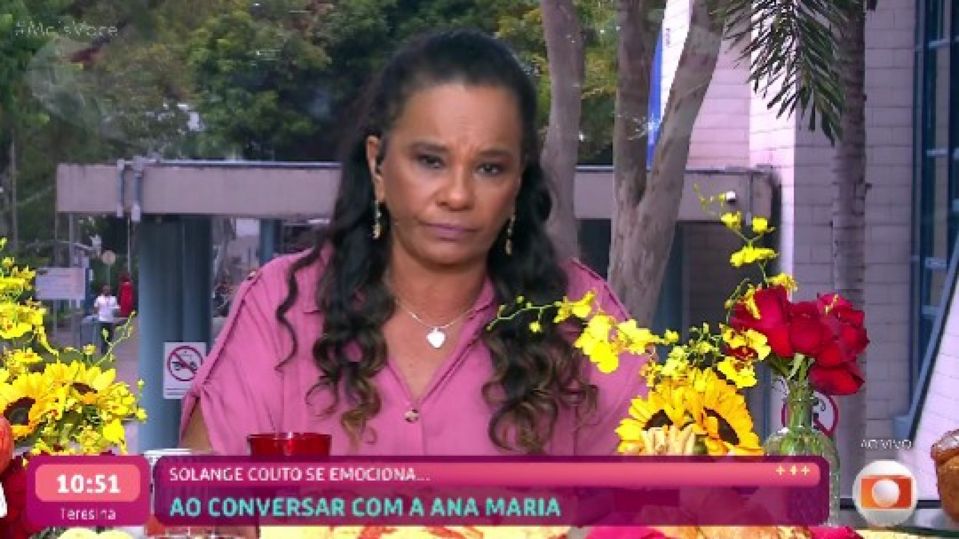 No 'Mais Você', comandando por Ana Maria Braga, Solange desabafa sobre atitudes durante o 'BBB 26' - Reprodução de vídeo / X