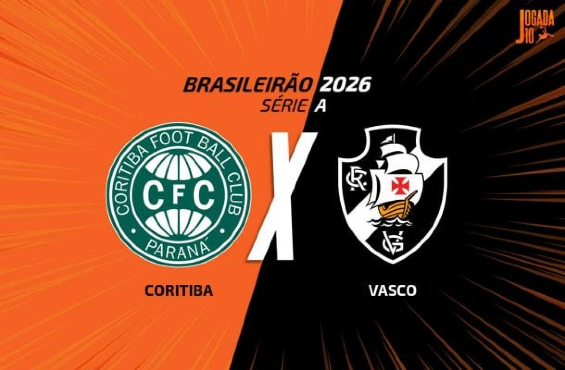 Coritiba x Vasco, AO VIVO, com a Voz do Esporte, &agrave;s 19h