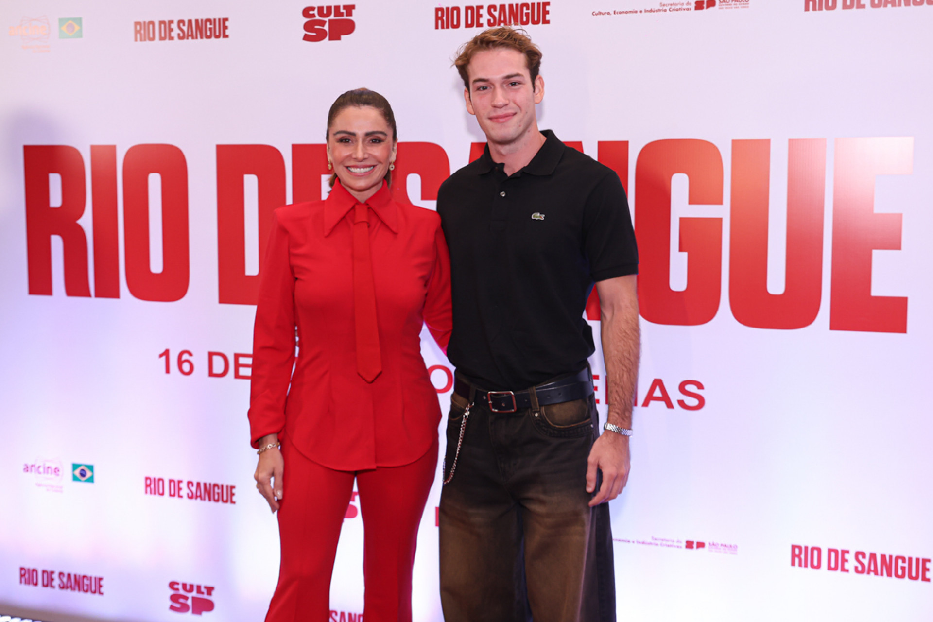 Giovanna Antonelli é prestigiada pelo filho, Pietro, em pré-estreia de filme - Roberto Filho / Brazil News