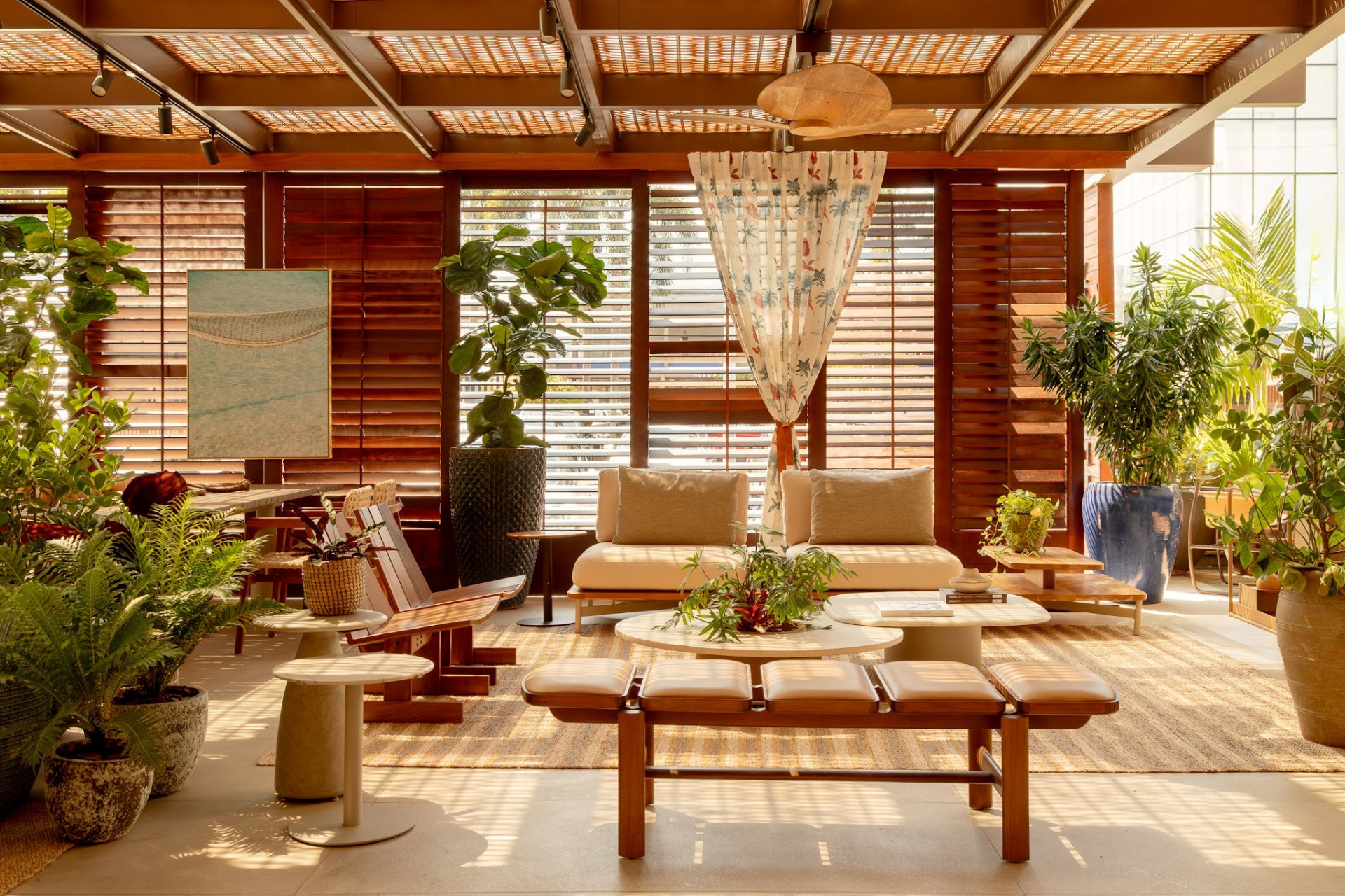 Exemplo de ambiente dispon&iacute;vel para visita&ccedil;&atilde;o no evento Lar, lugar de reconectar, tamb&eacute;m na Barra - Divulga&ccedil;&atilde;o / Lilia Mendel