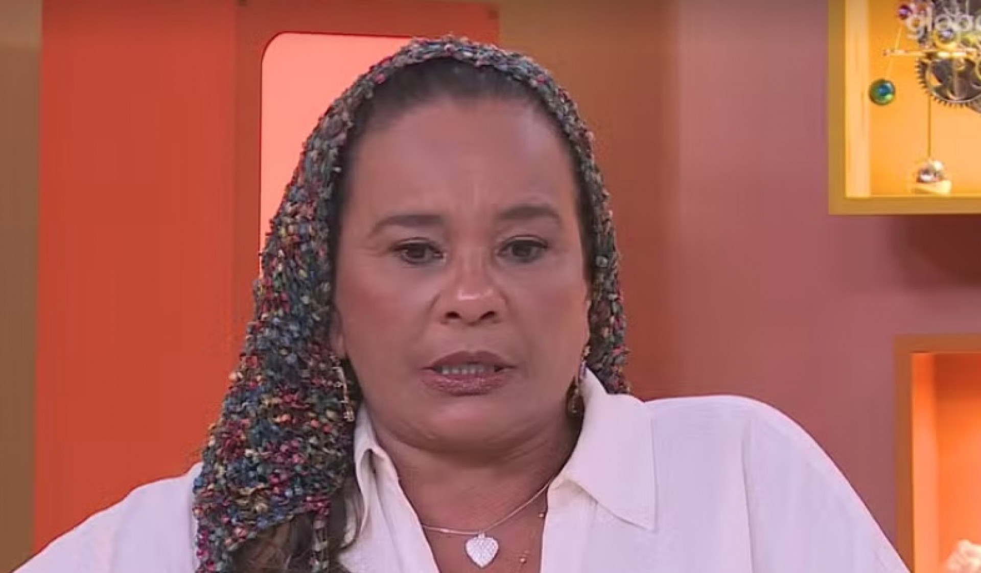 Solange durante o 'Bate-Papo BBB' - Reprodução de vídeo / TV Globo