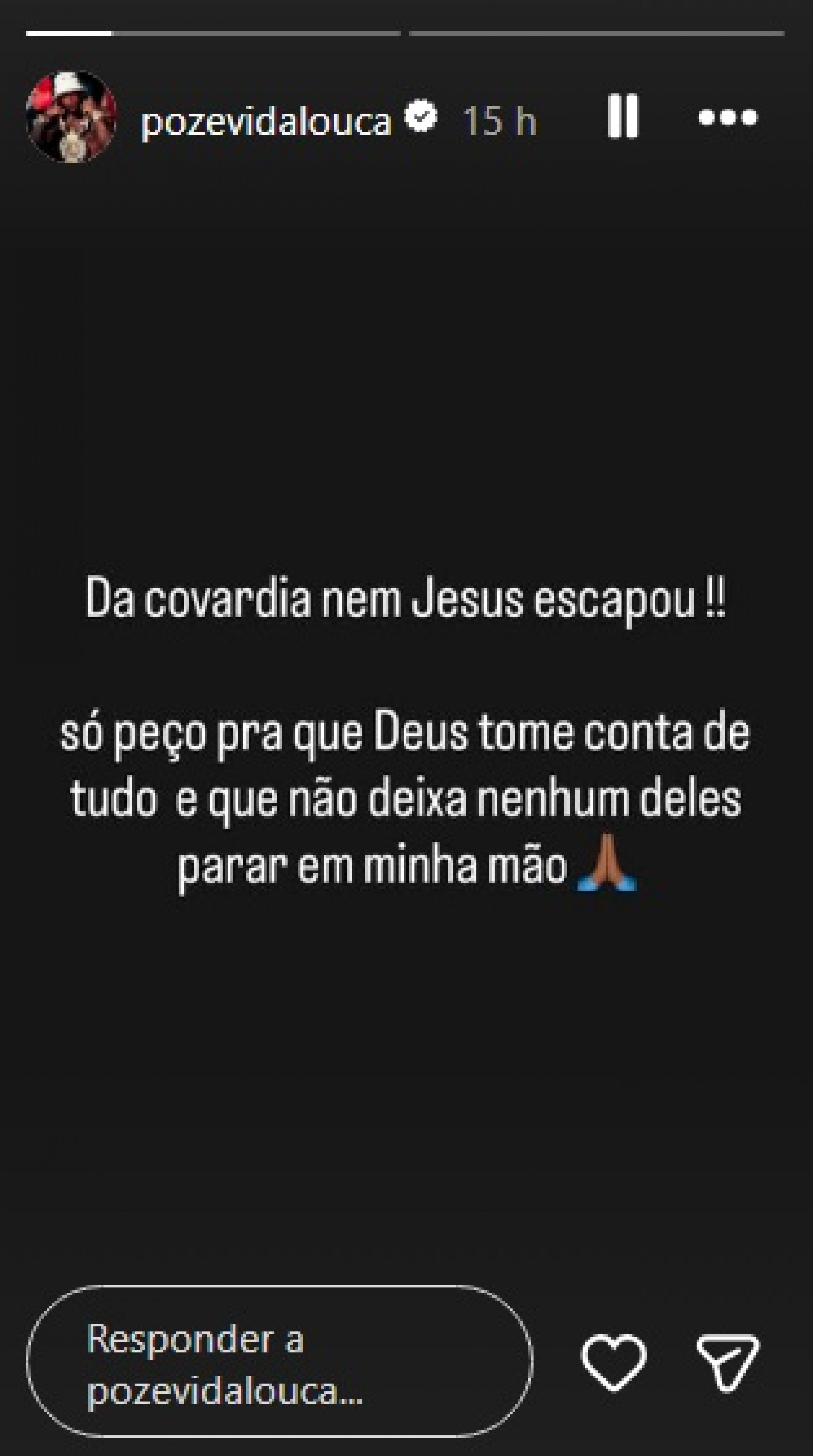 Poze do Rodo publica desabafo - Reprodução do Instagram