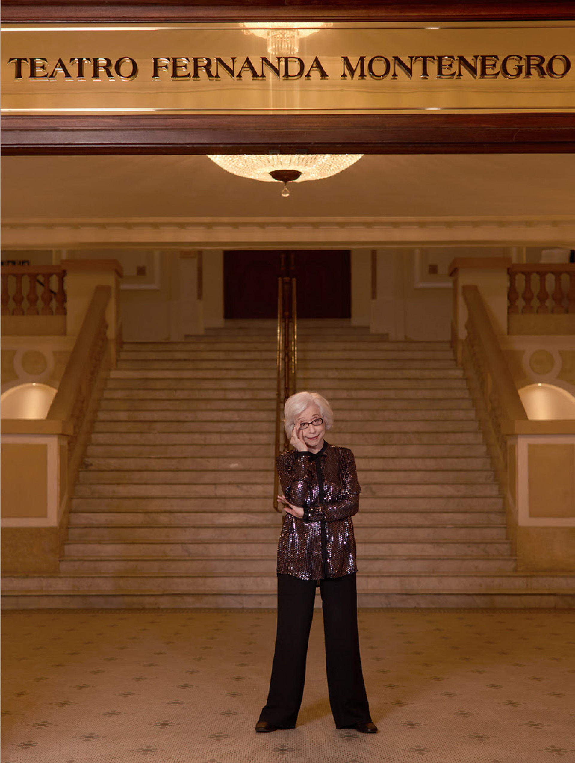 Aos 96 anos, Fernanda Montenegro tem teatro batizado com seu nome no Copacabana Palace