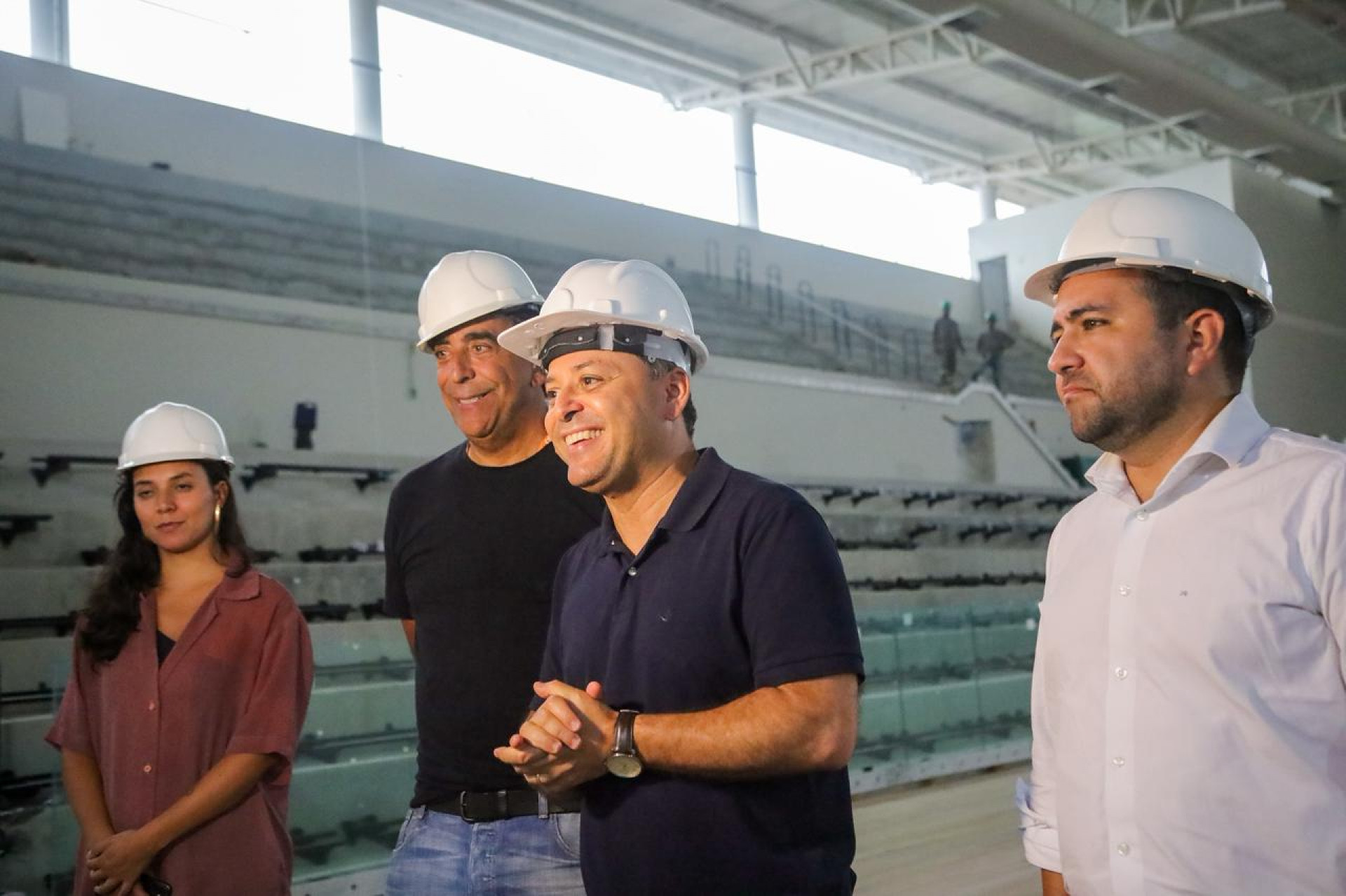 Obras da primeira arena indoor de Niterói avançam
