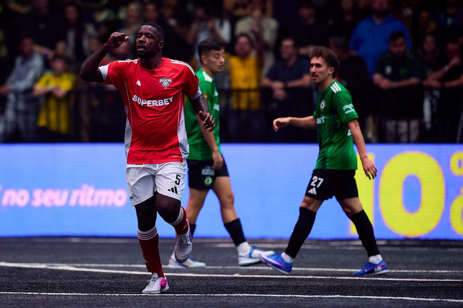 Bolt destaca uni&atilde;o e afirma que Desimpain est&aacute; no caminho certo na Kings League