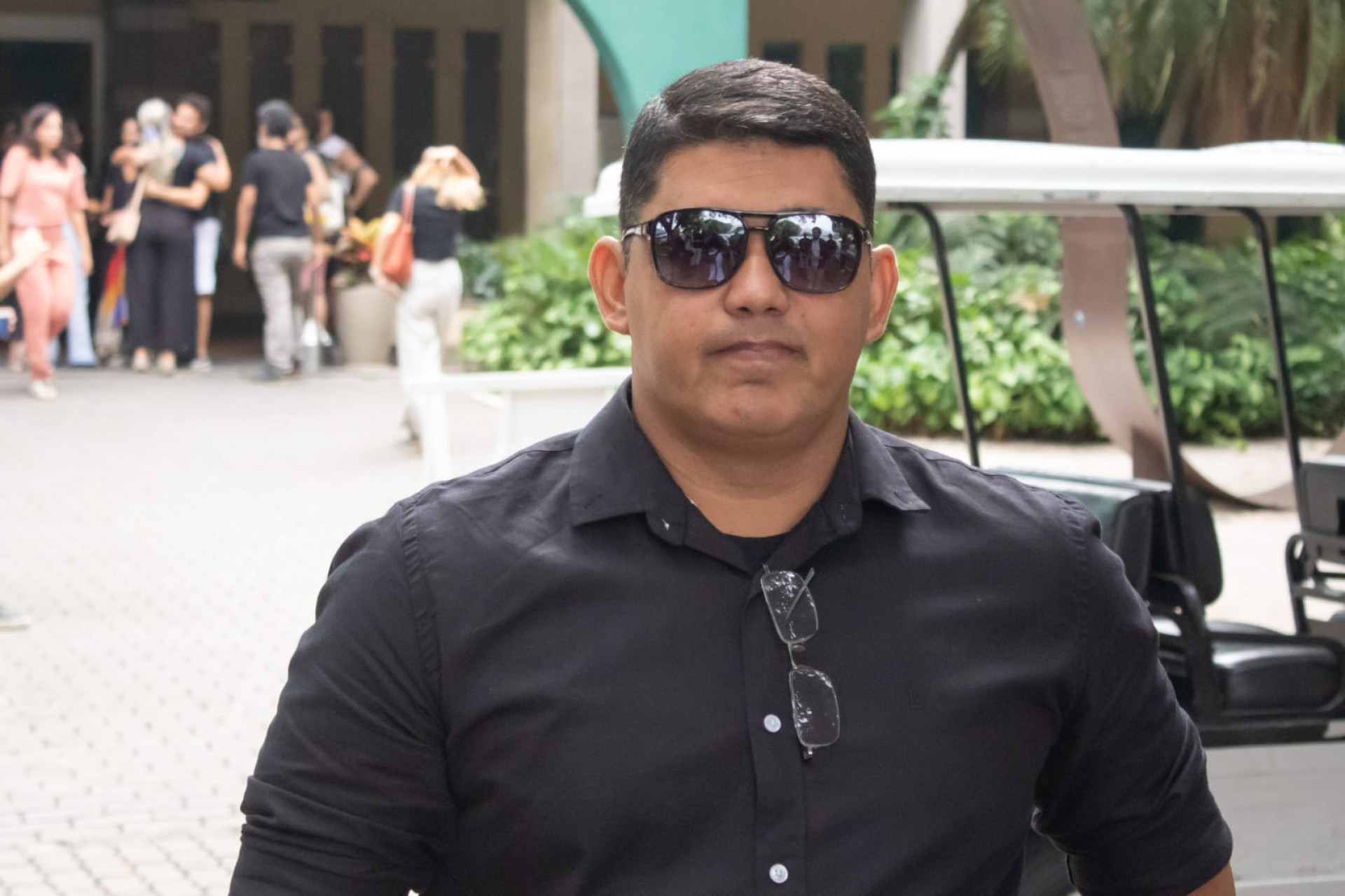 Altanir Corrêa, primo de Emanoelle Faria, teceu elogios a mãe e filho - Érica Martin/Agência O DIA