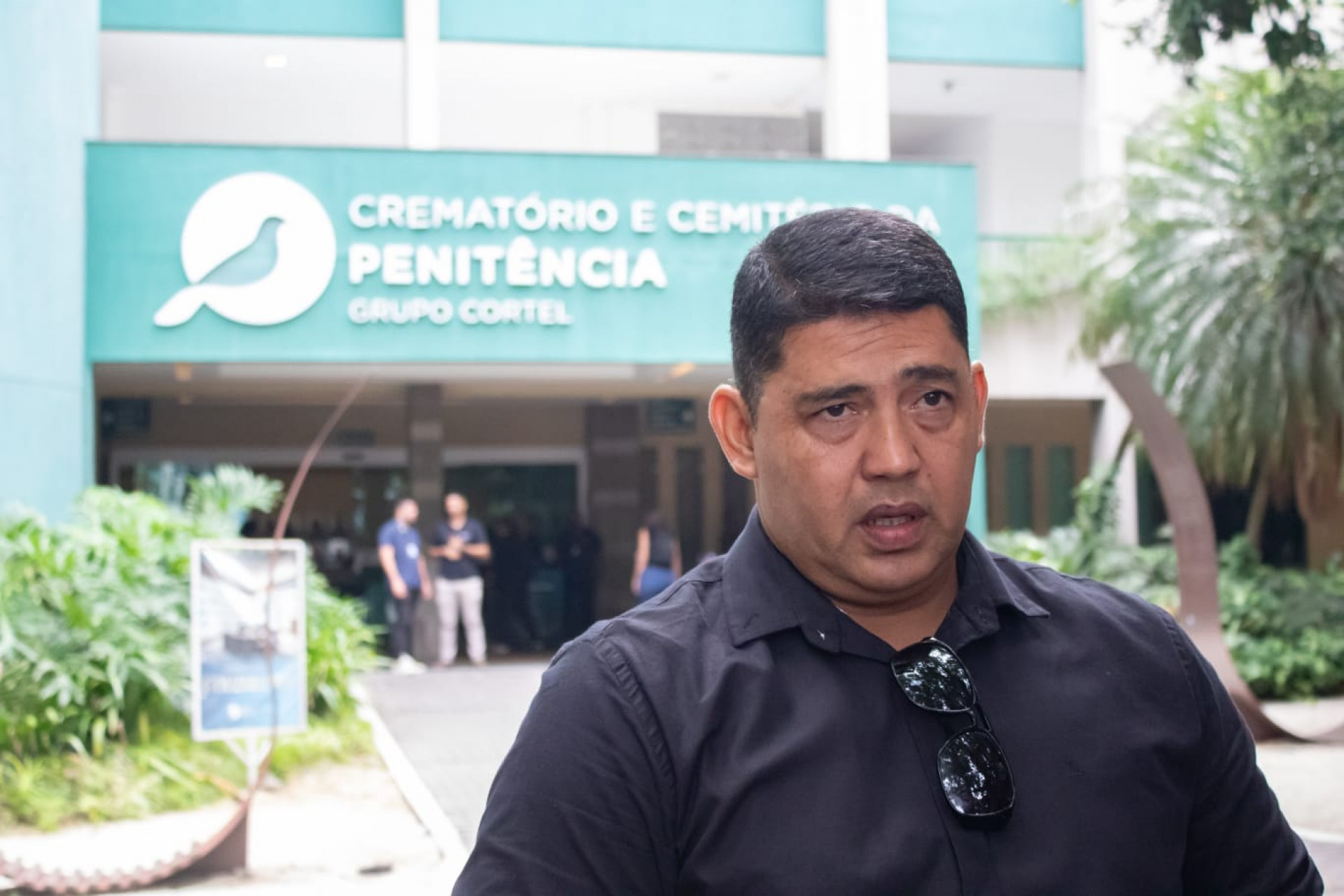 Altanir Corrêa, primo de Emanoelle Faria, teceu elogios a mãe e filho - Érica Martin/Agência O DIA