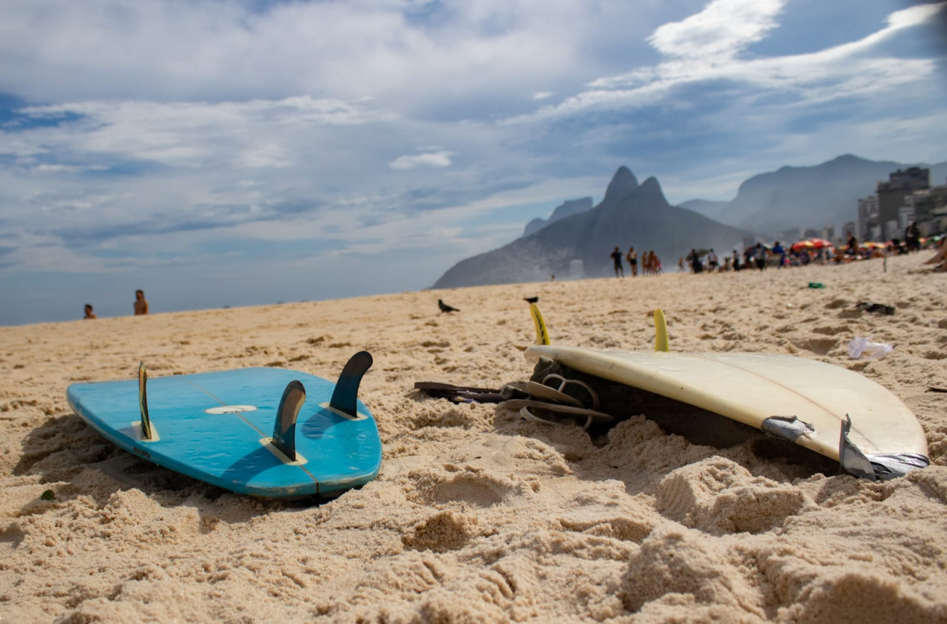 Praia de Ipanema, Zona Sul do Rio de Janeiro nesta quarta-feira (01) - Érica Martin / Agência O Dia 
