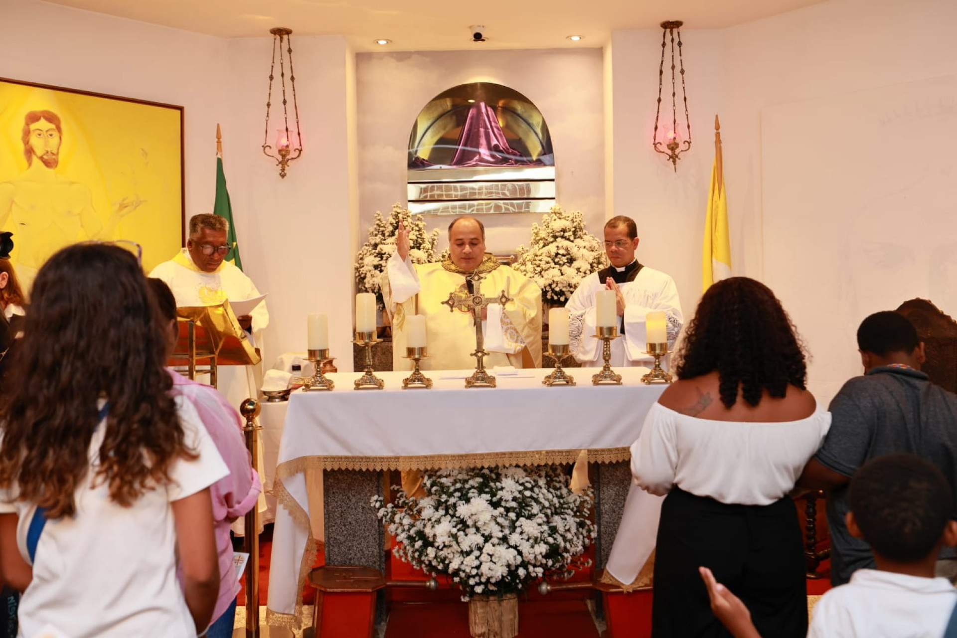 Missa no Santu&aacute;rio do Cristo Redentor celebra Dia Mundial da Conscientiza&ccedil;&atilde;o sobre o Autismo  - Neemias Gonzaga/Parceiro/Ag&ecirc;ncia O Dia