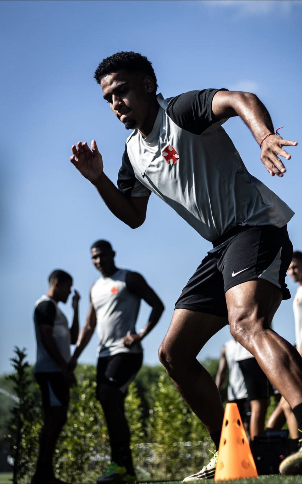 Brenner em treino pelo Vasco - Matheus Lima / Vasco