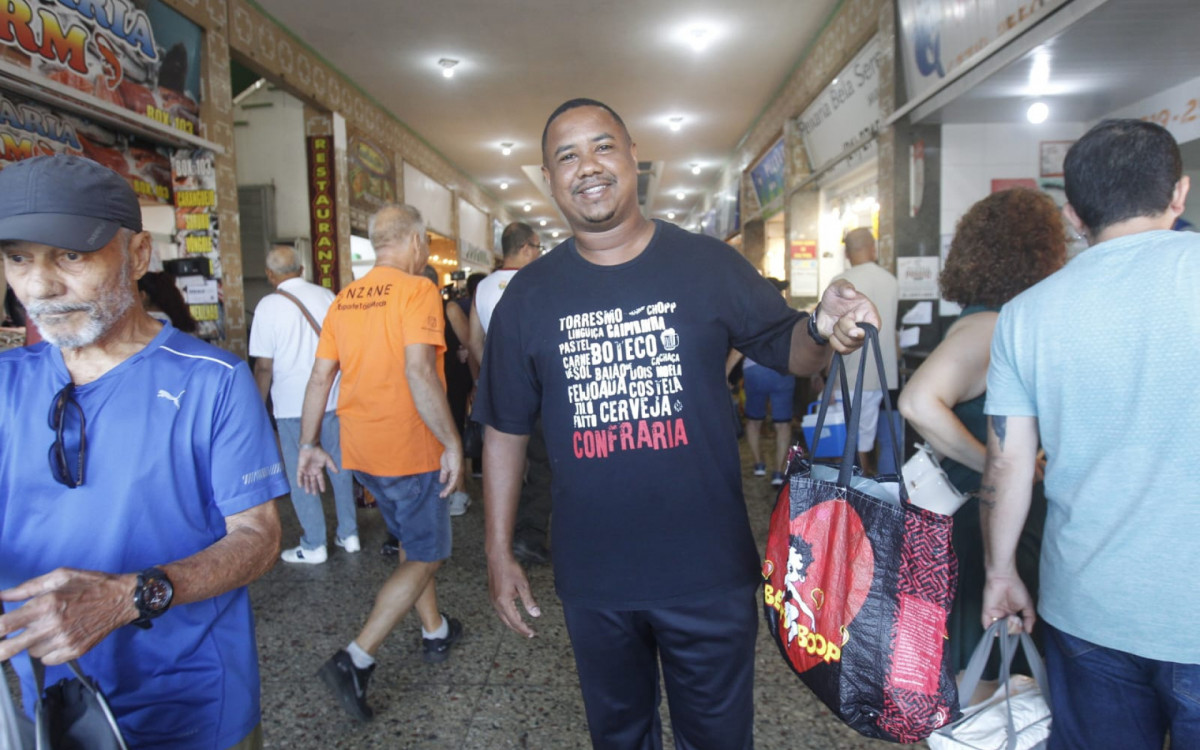 Wanderson Barbosa garantiu os pescados para receitas da família