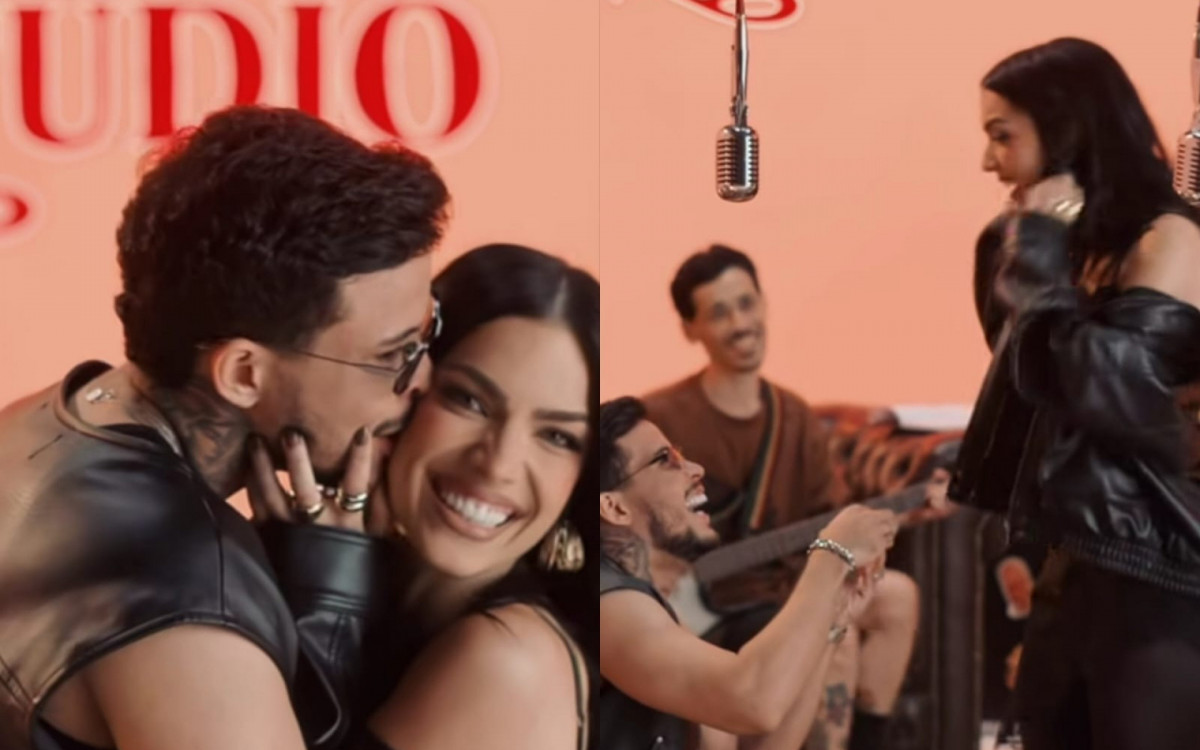 Felipe Amorim pede Duda Kropf em casamento