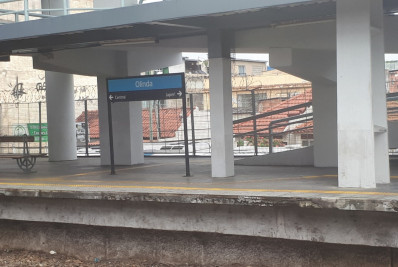 Funcionário da SuperVia é baleado na estação de Olinda, em Nilópolis