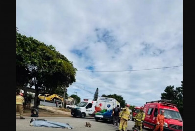 Motociclista morre em acidente na RJ-106, em Tamoios, distrito de Cabo Frio