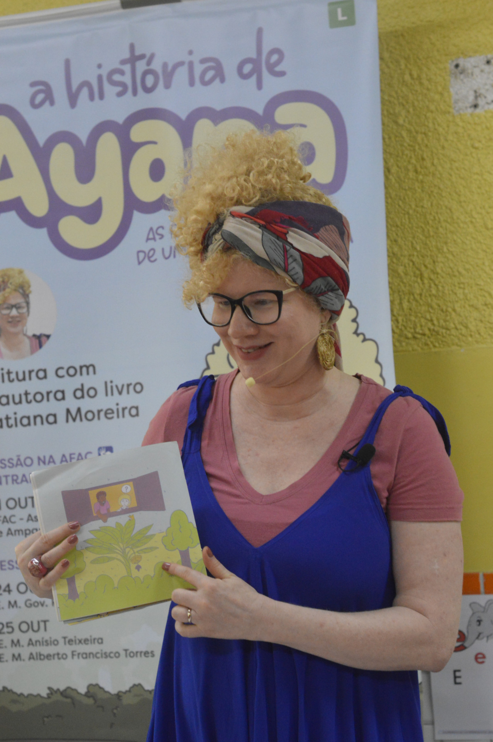 A história de Ayana une literatura, leitura dramatizada e cinema no Centro Eco Cultural Sueli Pontes