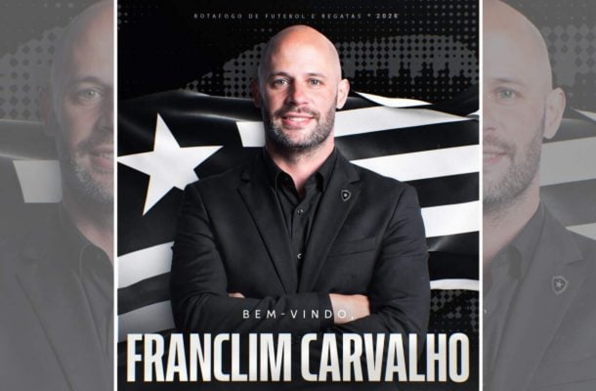 Botafogo anuncia contrata&ccedil;&atilde;o do t&eacute;cnico Franclim Carvalho