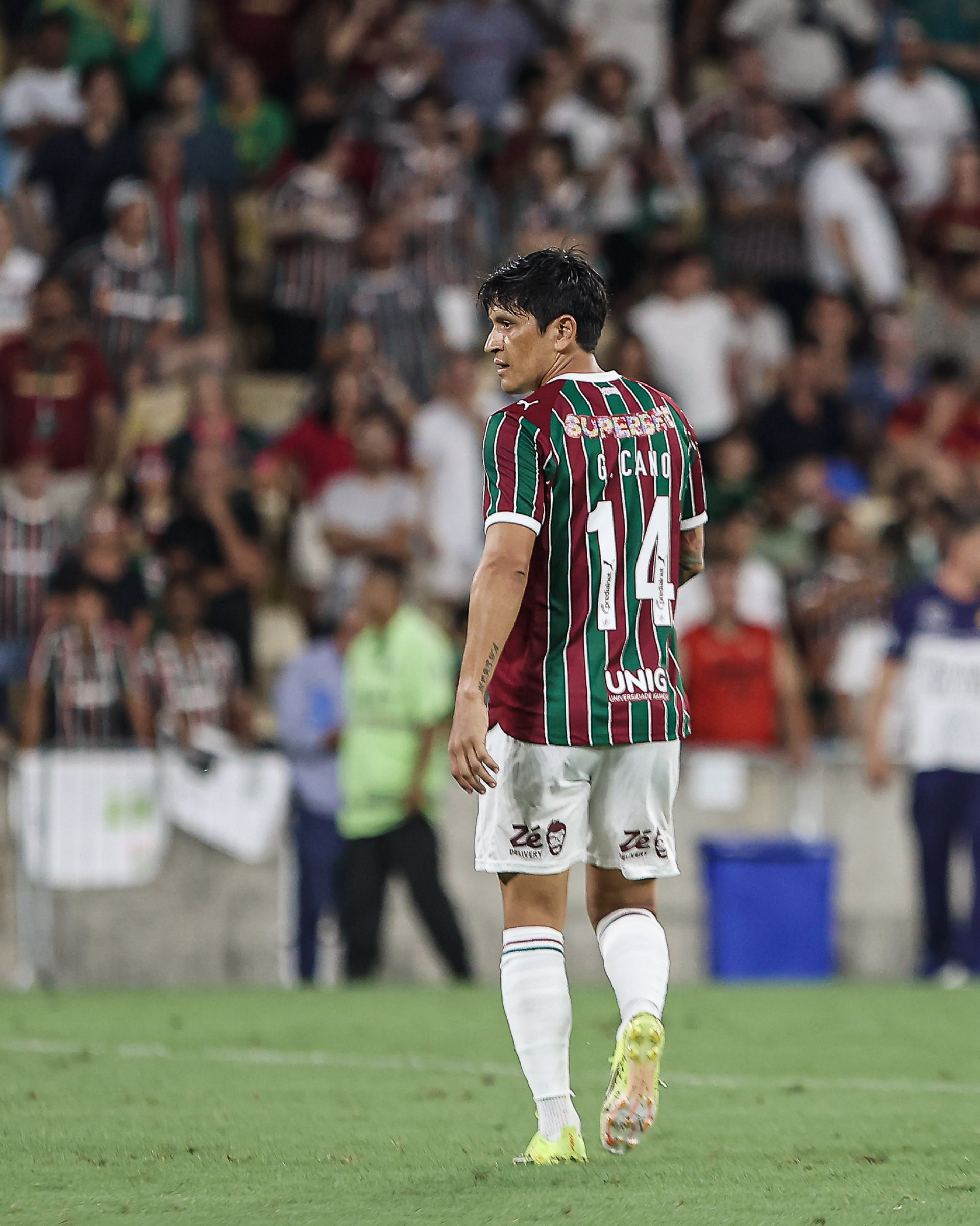 Germán Cano entrou nos minutos finais de Fluminense 3x1 Corinthians