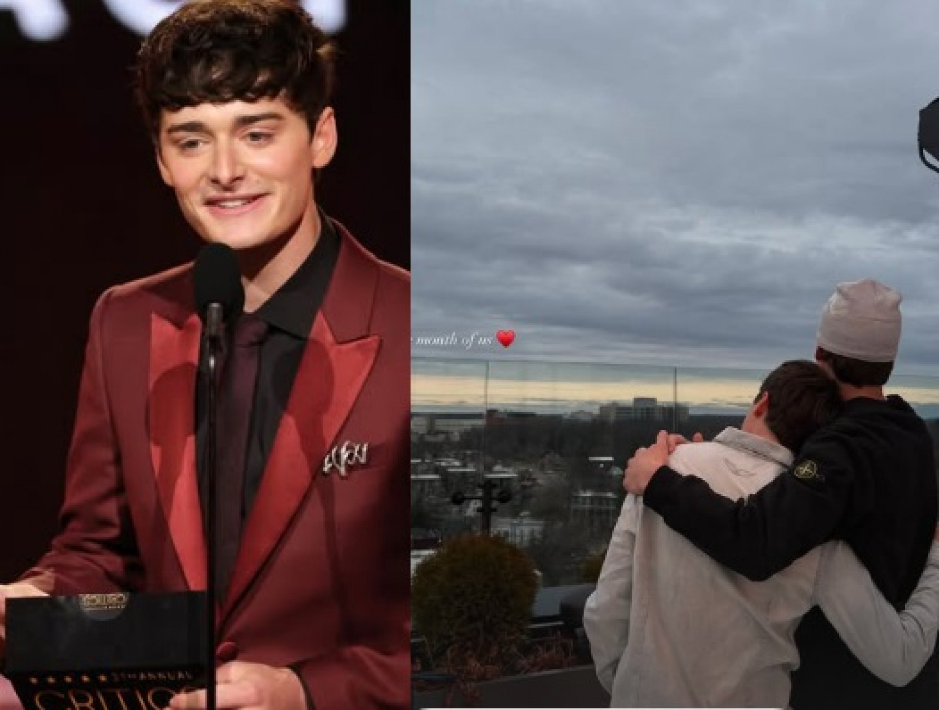 Noah Schnapp posta foto em clima de romance - Reprodução do Instagram