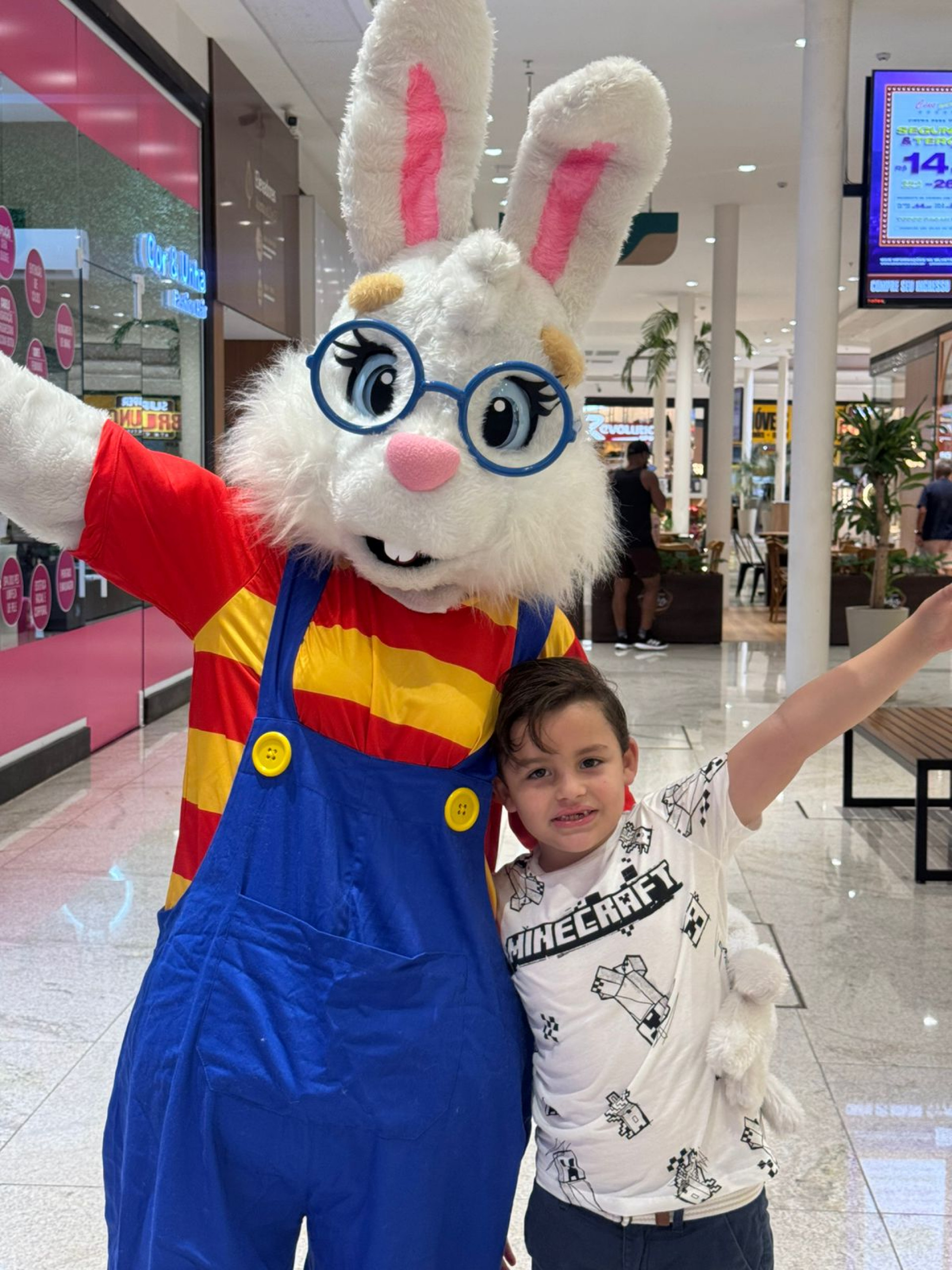 Shoppings do Rio promovem atividades de Páscoa com coelho e chocolate - Divulgação