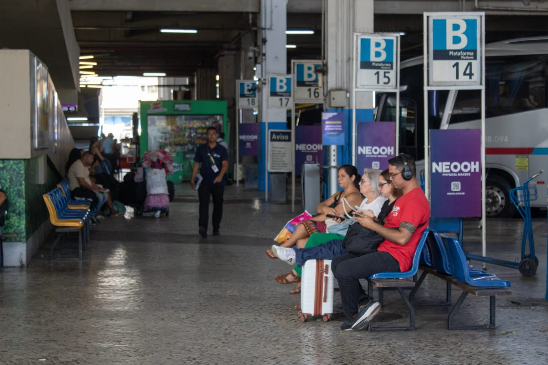 Mais de 184 mil pessoas devem passar pela Rodoviária do Rio no feriado da Semana Santa - Érica Martin / Agência O Dia