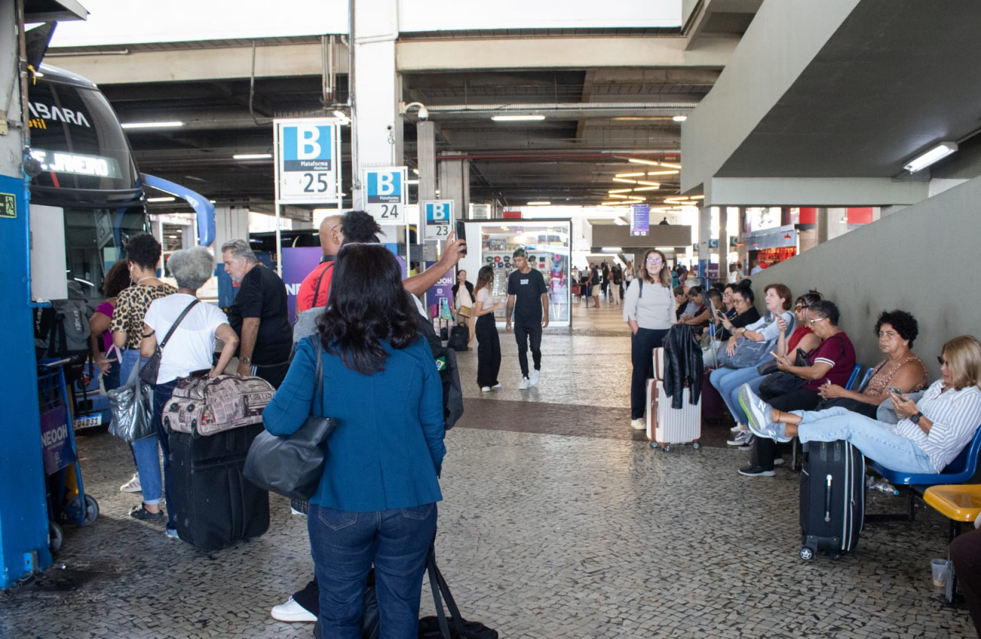 Mais de 184 mil pessoas devem passar pela Rodoviária do Rio no feriado da Semana Santa - Érica Martin / Agência O Dia
