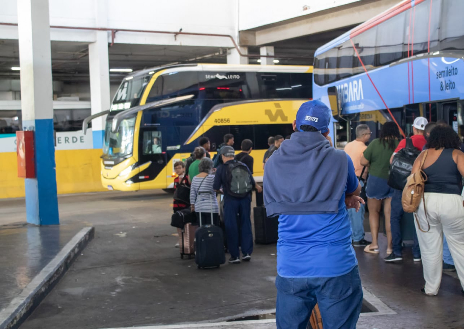 Mais de 184 mil pessoas devem passar pela Rodoviária do Rio no feriado da Semana Santa - Érica Martin / Agência O Dia