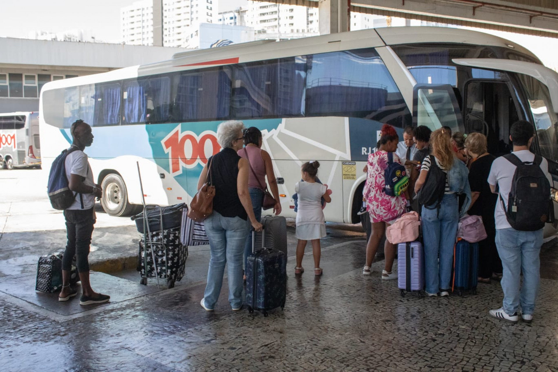 Mais de 184 mil pessoas devem passar pela Rodoviária do Rio no feriado da Semana Santa - Érica Martin / Agência O Dia