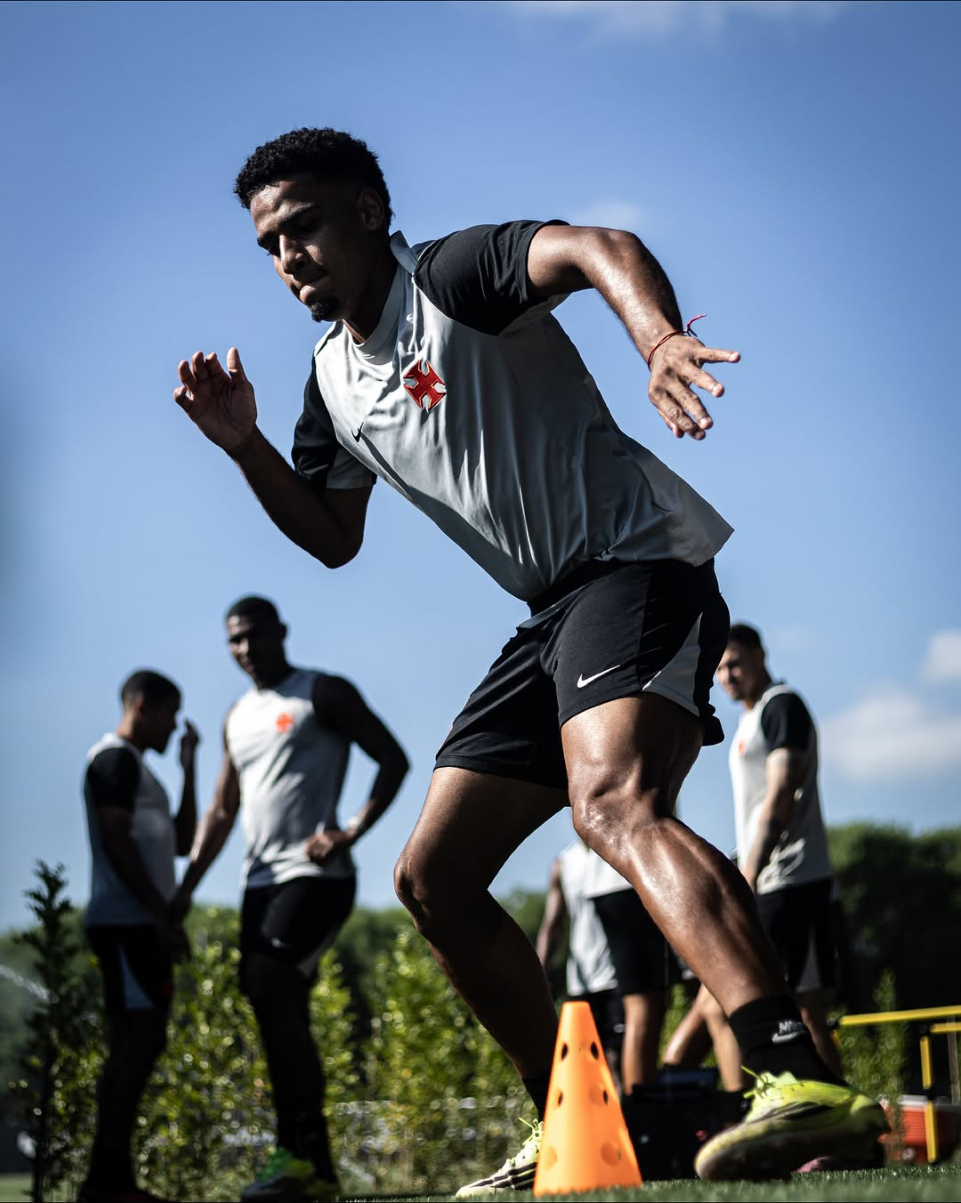 Brenner em treino pelo Vasco