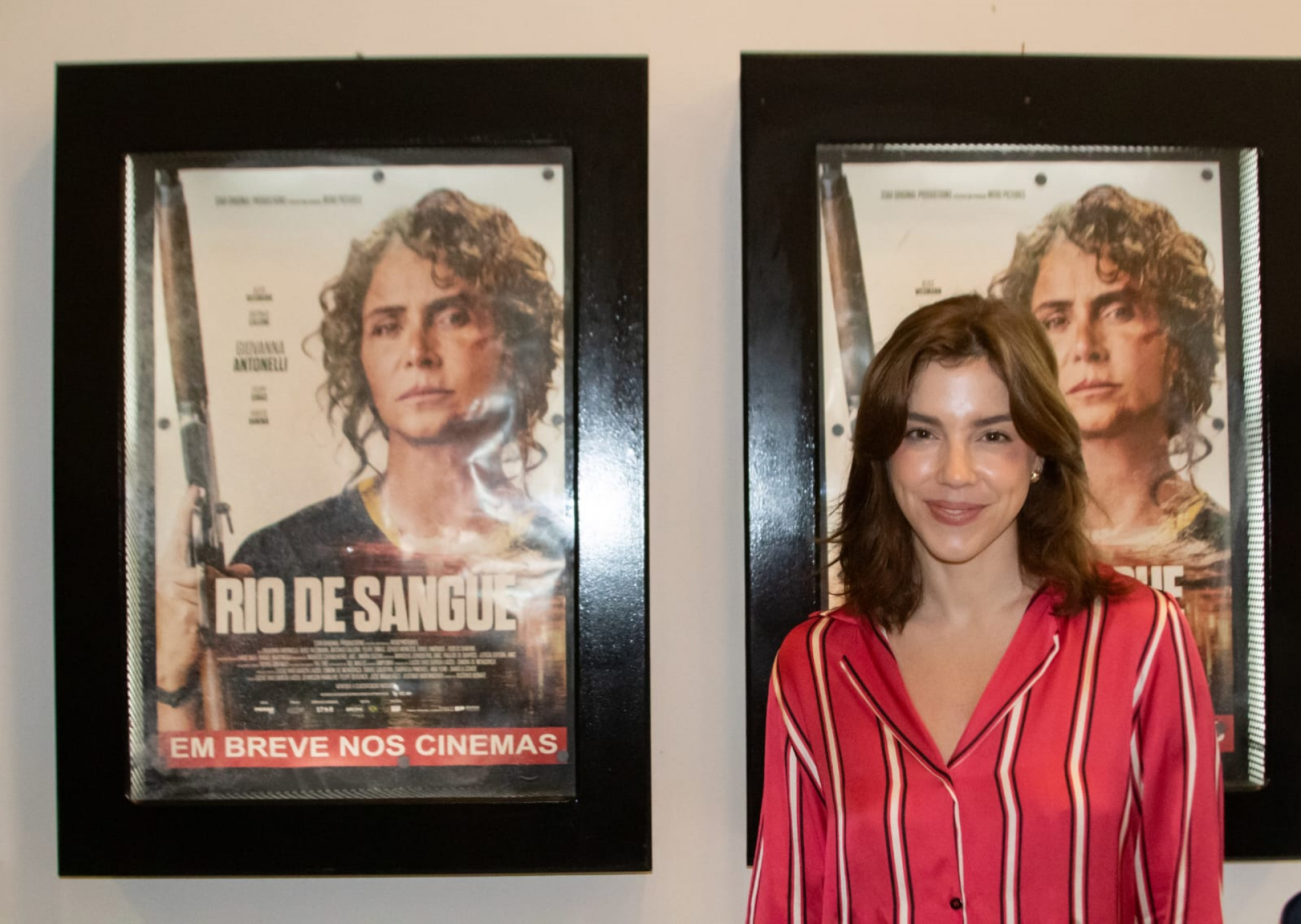 Atriz Alice Wegmann relembrou diversos momentos no Cine Odeon - Érica Martin / Agência O Dia