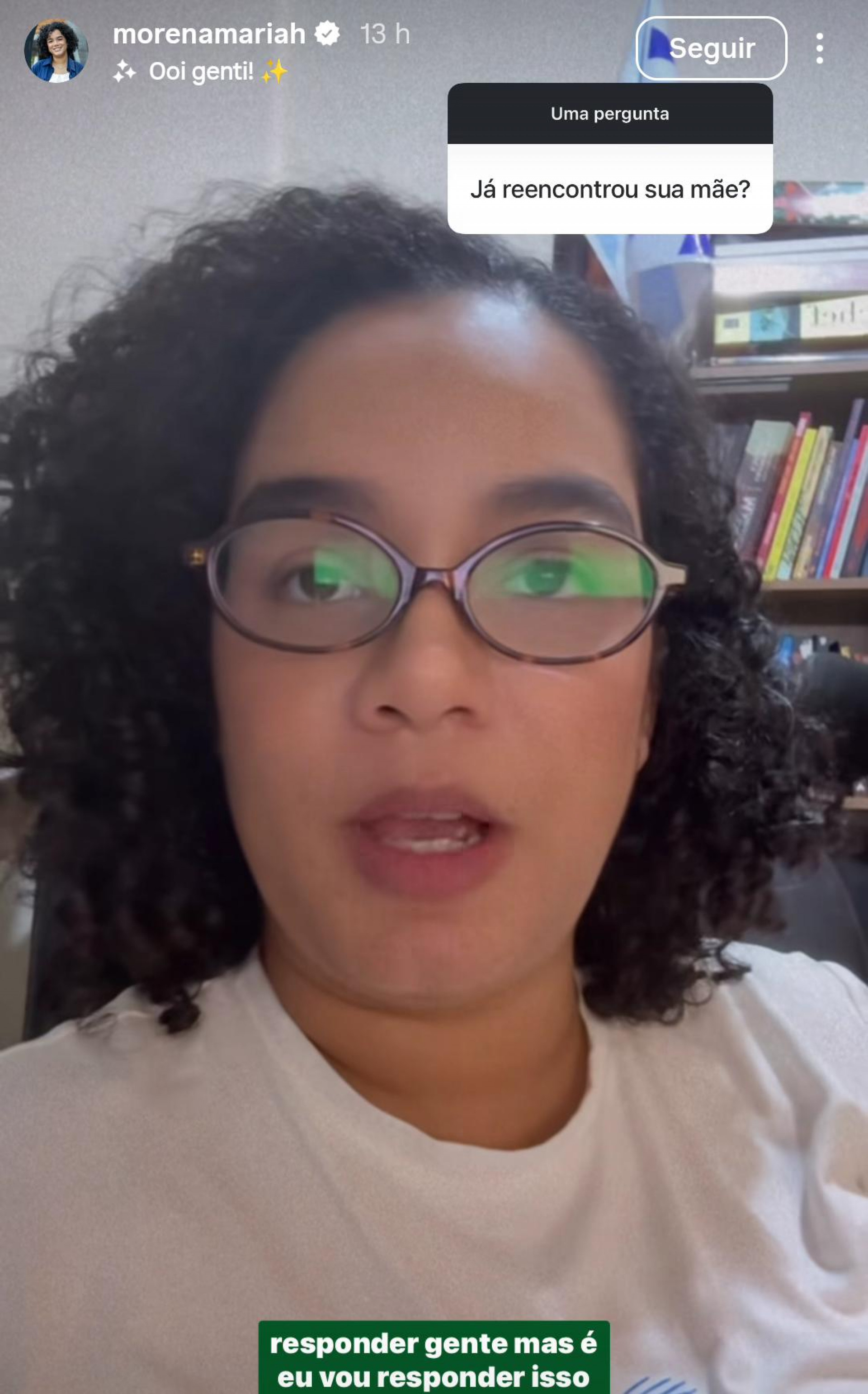 Morena Mariah fala do reencontro com a mãe, Solange Couto, após o 'BBB 26' - Reprodução de vídeo / Instagram