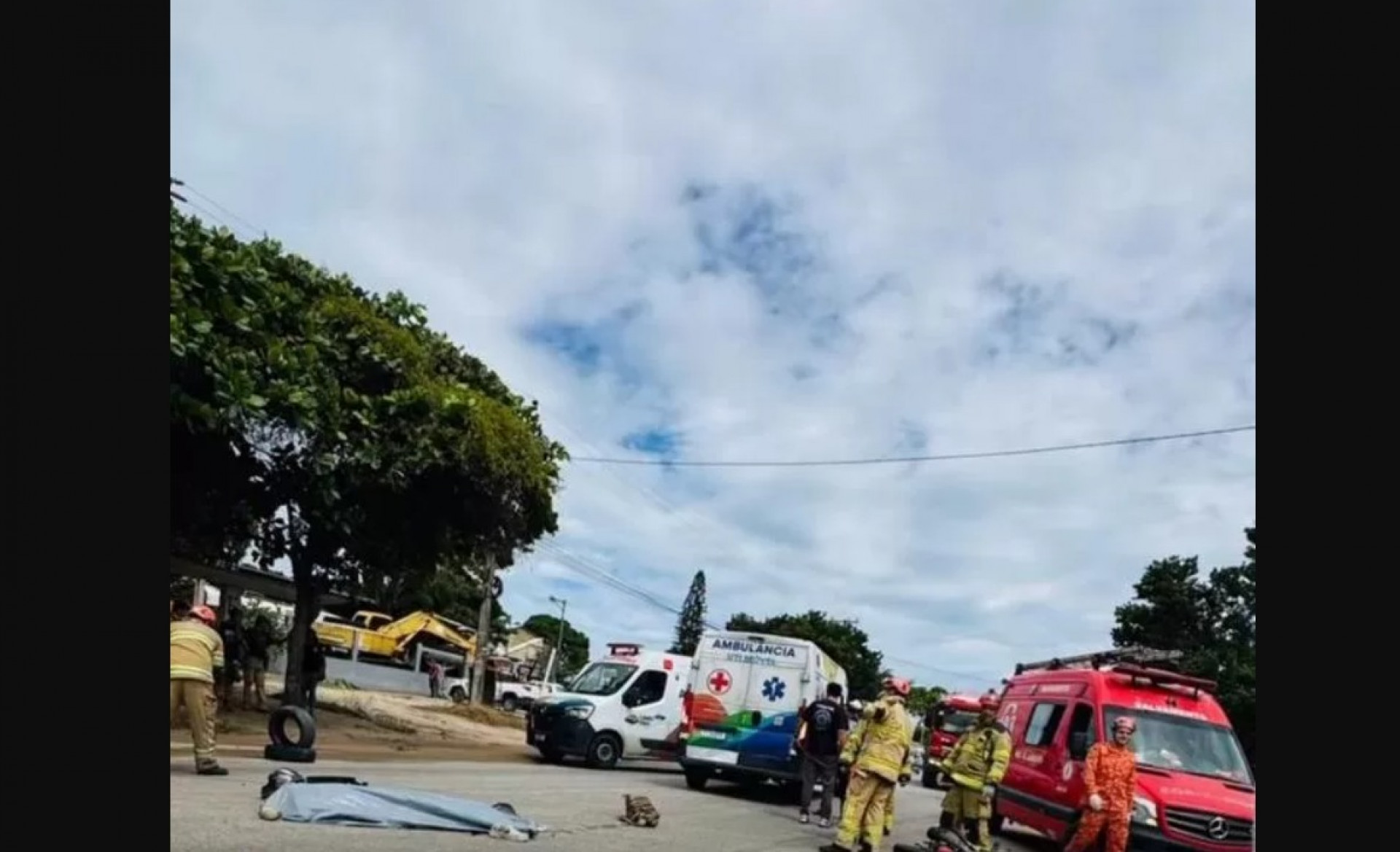Motociclista morre em acidente na RJ-106, em Tamoios, distrito de Cabo Frio