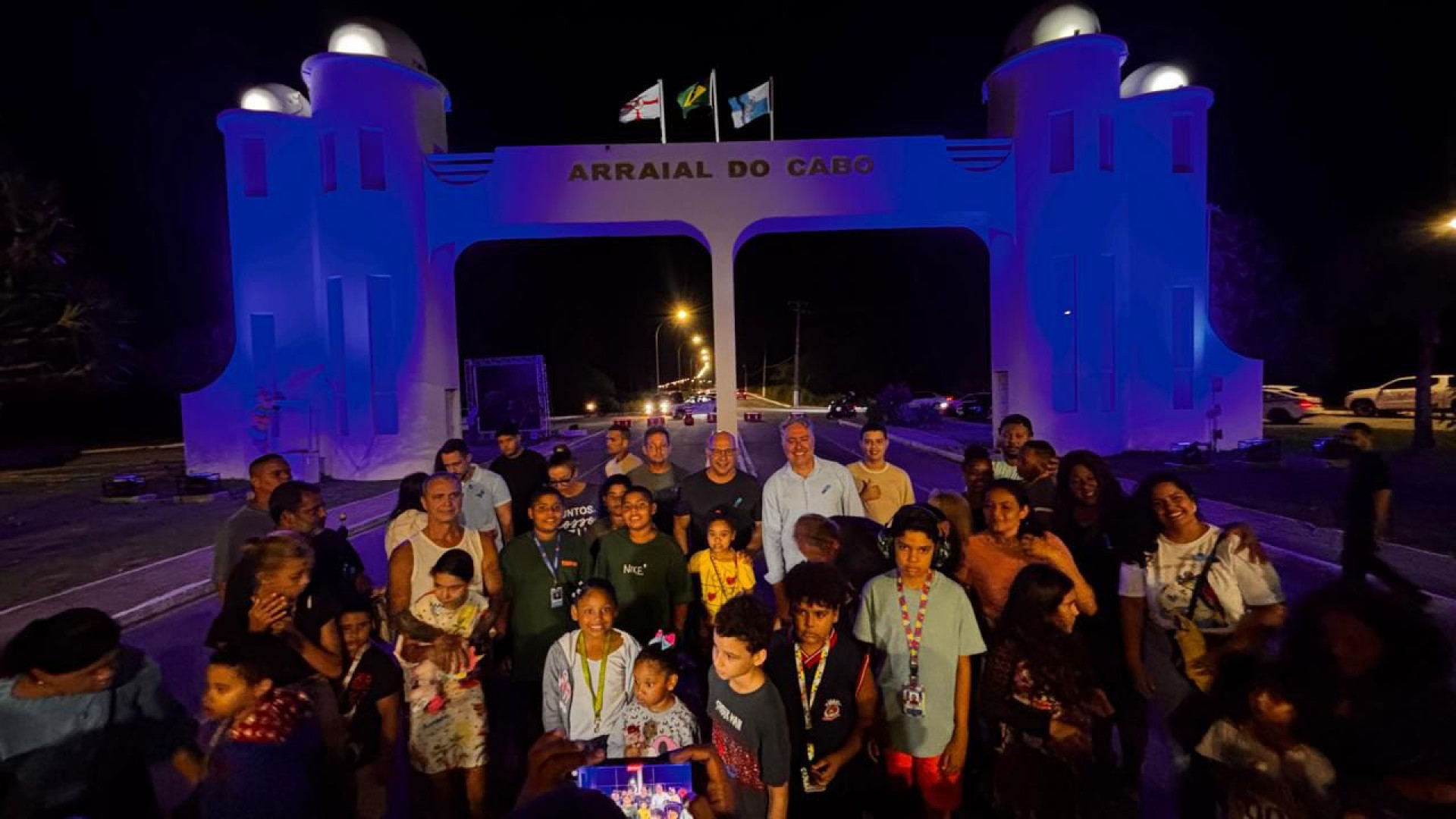 Participação espontânea do público evidencia alcance da mobilização. - Reprodução/ Ascom