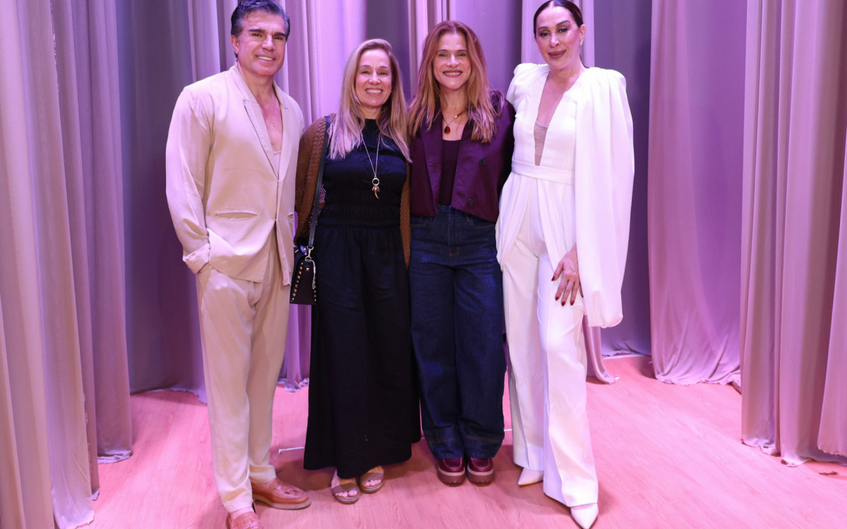 Jarbas Homem de Mello, Astrid Guimarães, Ingrid Guimarães e Claudia Raia