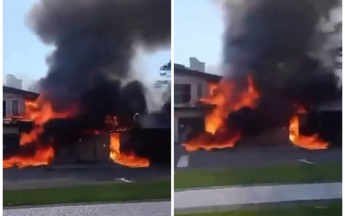 Avi&atilde;o de pequeno porte caiu sobre resid&ecirc;ncia no Rio de Grande do Sul