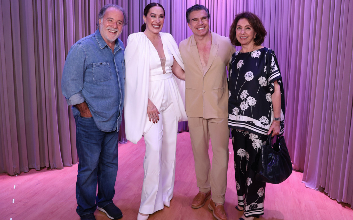 Tony Ramos, Claudia Raia, Jarbas Homem de Mello e Lidiane Barbosa