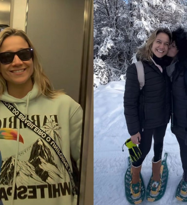 Fernanda Gentil celebra 10 anos ao lado da mulher