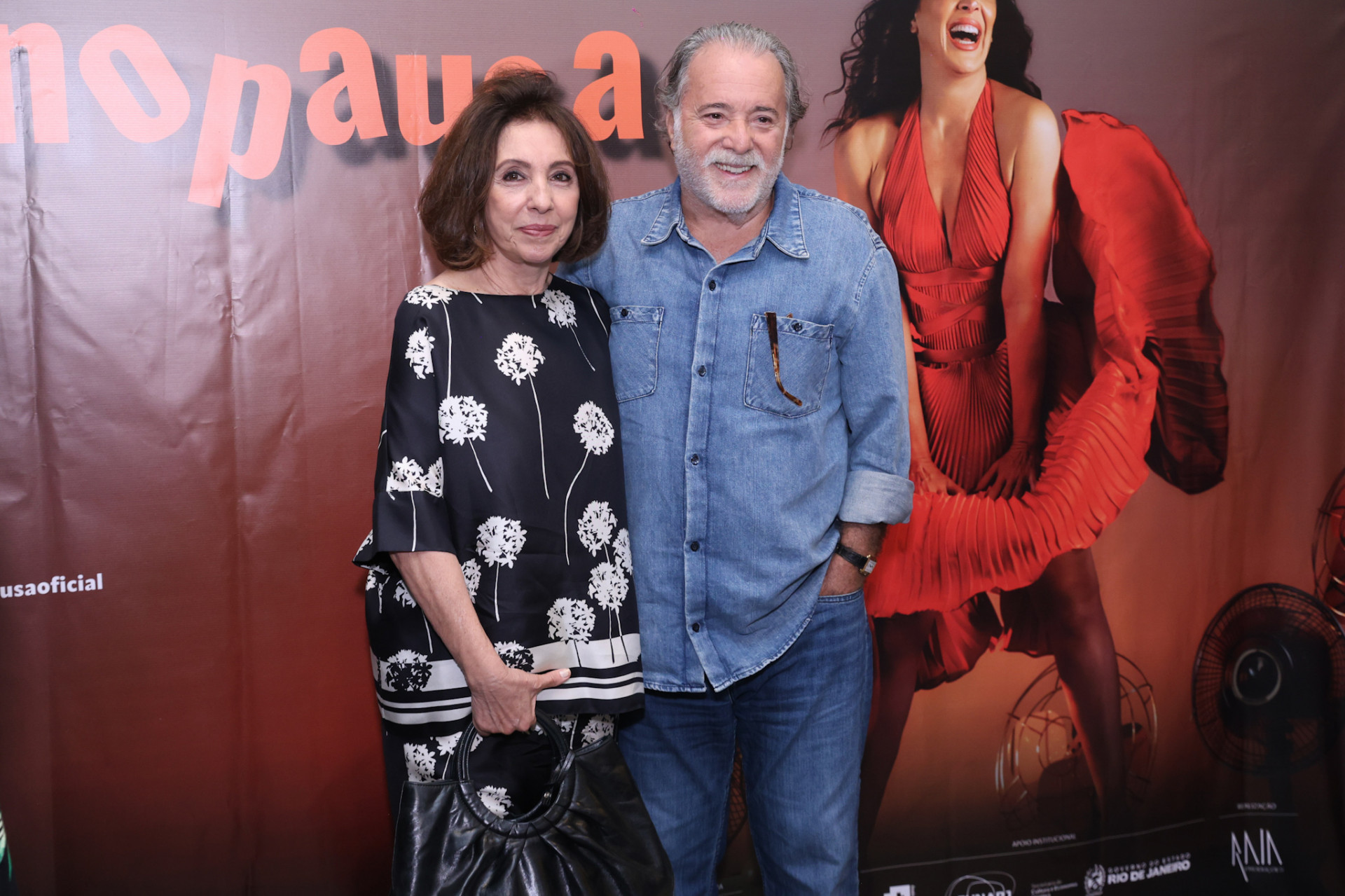 Tony Ramos prestigia estreia de espetáculo protagonizado por Claudia Raia - Roberto Filho / Brazil News