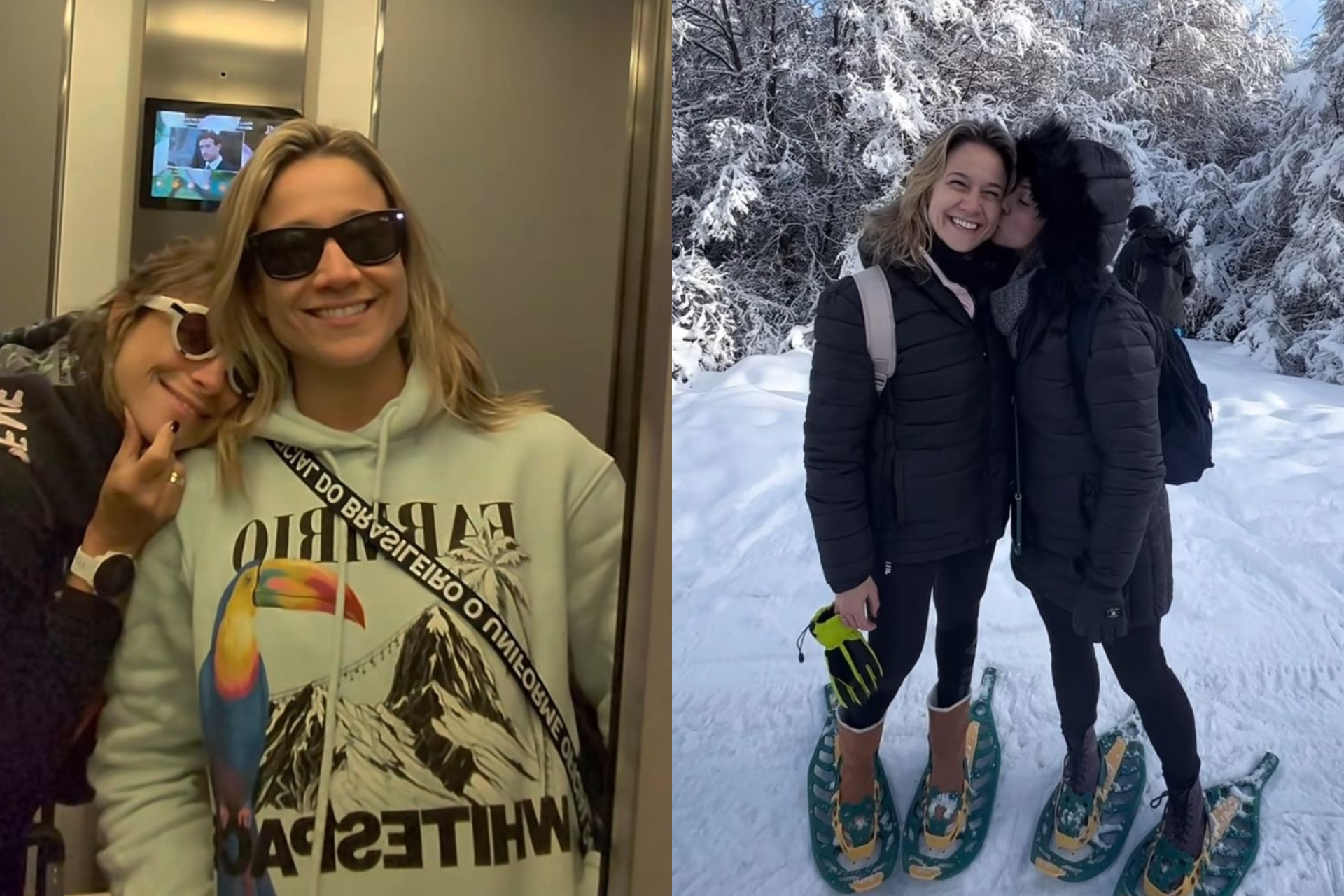 Fernanda Gentil celebra 10 anos ao lado da mulher, Priscila Montandon: 'Vontade uma da outra'